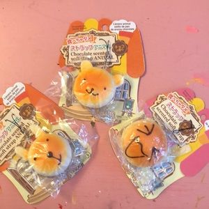 3 piece set of chocolate scented squishys!!